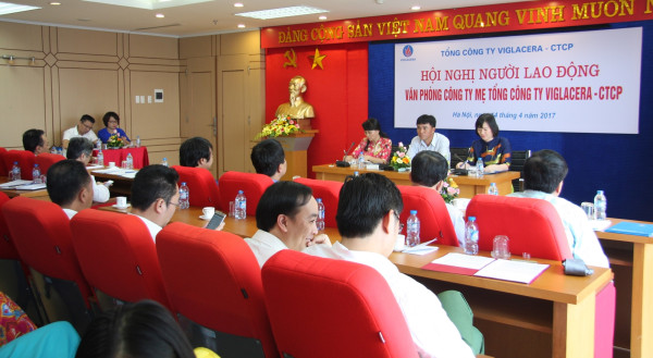 Thành công Hội nghị Người lao động tại Văn phòng Công ty mẹ Tổng công ty Viglacera - CTCP